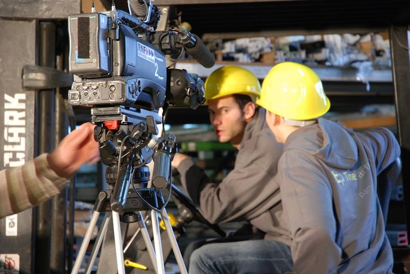 RNF Werbefilmdreh bei Bechtold